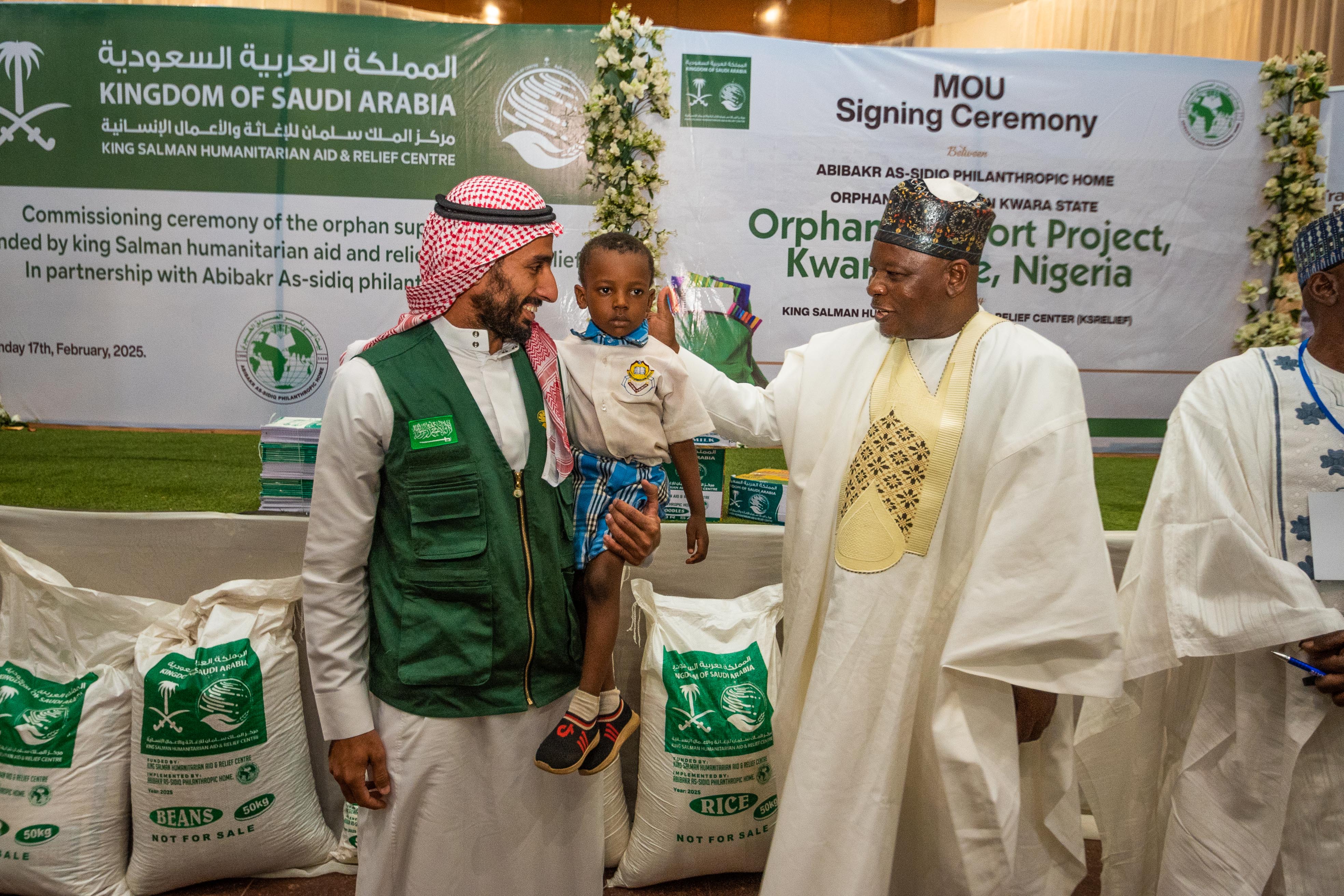 Abibakr As-Sidiq Philanthropic Home Launches Orphan Support Project in Kwara State with KSrelief